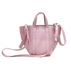 Balenciaga Tote Pink Leather